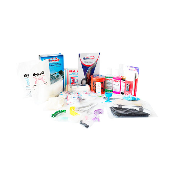 Botiquín Mochila de Espalda Equipado First Aid Kit Life Azul Rey LCI-063 … - 3